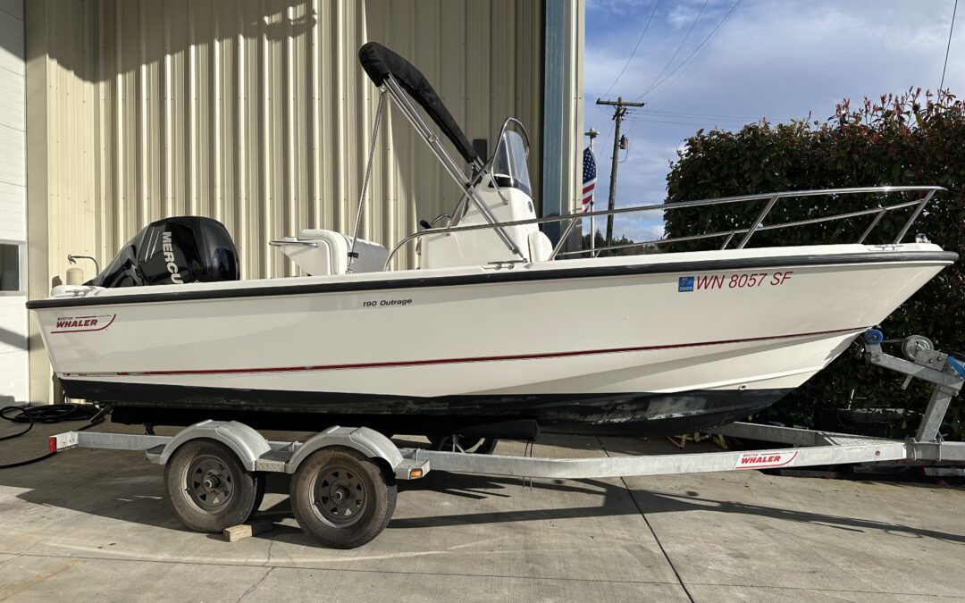 2015 Boston Whaler 190 Outrage ($45,000)